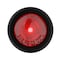 Abrams 3/4" Round 1 LED Bullet Clearance Light - Red BCL-R1-R - alternate 1
